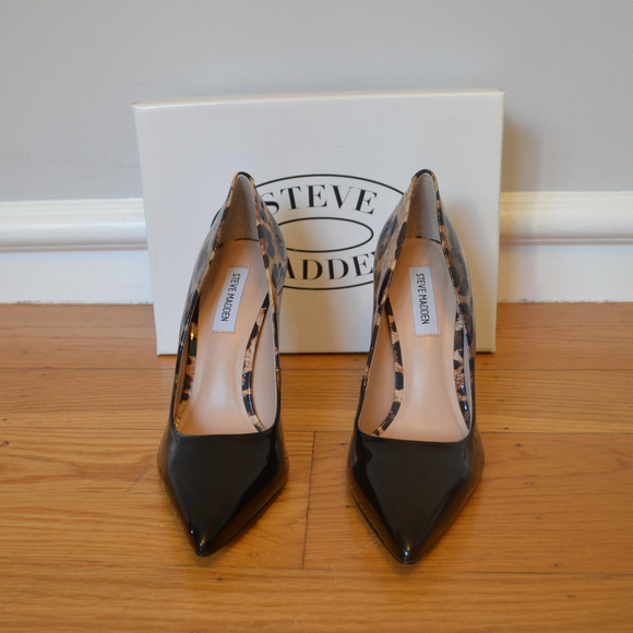 STEVE MADDEN Leopard Print Pumps - Picture 8 of 8